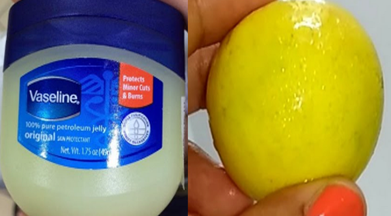 Amestecă vaselina cu lămâie.Masca care poate face minuni cu tenul tău.